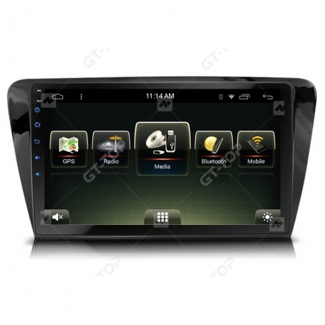 Car stereo GPS Nav Sat Android 10.0  Skoda Octavia 2014