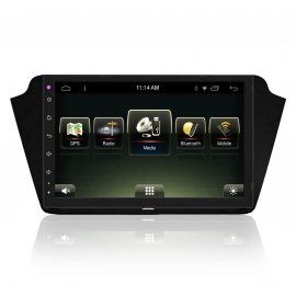 Car stereo GPS Nav Sat Android 11.0  Skoda Fabia 2015