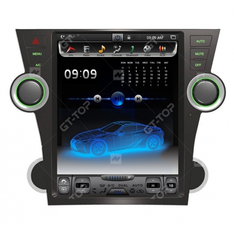 Car stereo Android 11.0  Toyota Highlander (2009-2012)