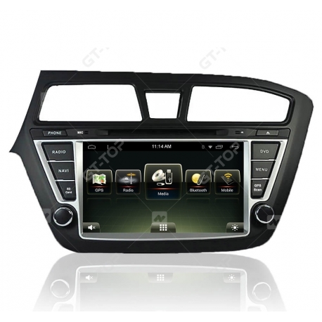Car stereo GPS Nav Sat Android 10.0  Hyundai i20 2015