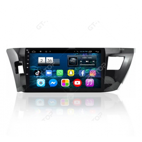 Car stereo Android 8.1  Toyota Corolla 2014