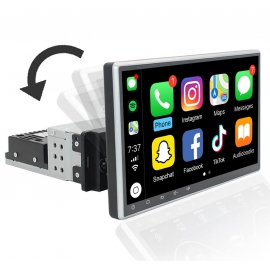 Car stereo 1 DIN Android 10.1 reclining screen 10.1'' 