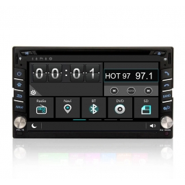 Car stereo GPS Nav Sat Universal 2 DIN multifonction