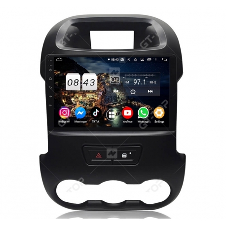 Car stereo Android 10.0  Ford Ranger (2011-2014)