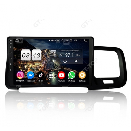 Car stereo Android 10.0  Volvo V60 (2014-2018)