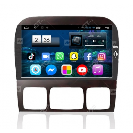Car stereo GPS Nav Sat Android 8.1  S350 (1998-2005)