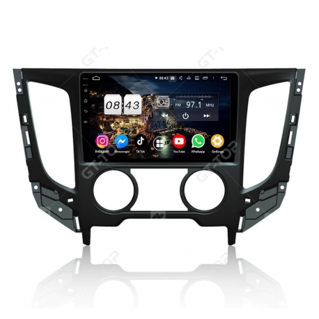 Car stereo Android 10.0 Pajero Sport (2015-2018) 