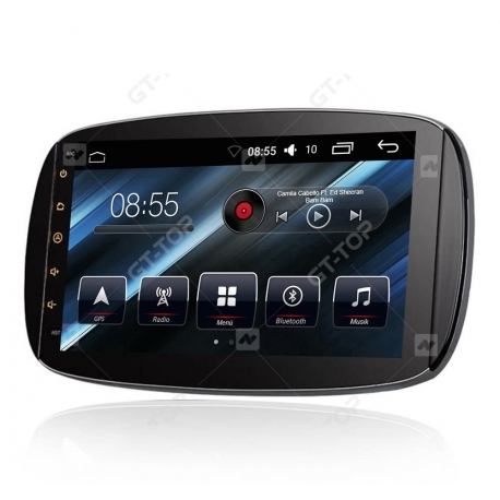 Car stereo GPS Nav Sat Android 12.0  Mercedes Smart (2015-2016)