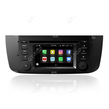 Car stereo GPS Nav Sat Android 11.0  Fiat Punto