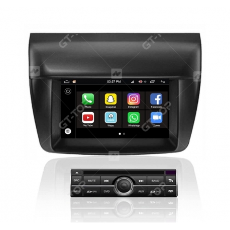 Car stereo GPS Nav Sat Android 11.0  Mitsubishi L200