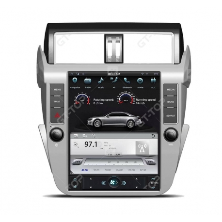 Car stereo GPS Nav Sat Android 11.0  Toyota Prado LC150 (2014-2017)