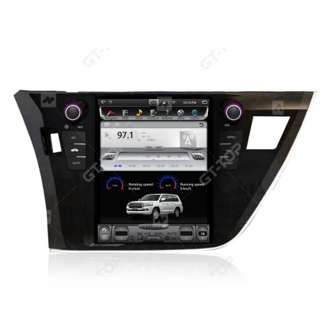 Car stereo GPS Nav Sat Android 11.0  Toyota Corolla 2013