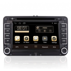 Car stereo GPS Nav Sat Android 11.0  Skoda Octavia III (2005-2010)