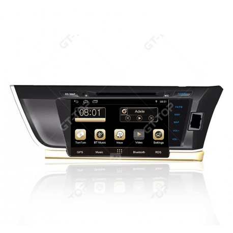 Car stereo GPS Nav Sat Android 11.0  Toyota Corolla 2014