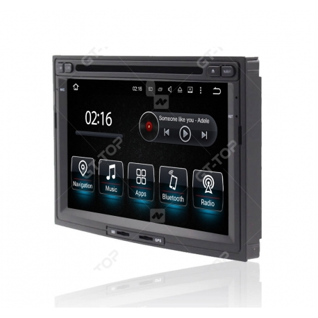 Car stereo GPS Nav Sat Android 10.0  Peugeot 3008