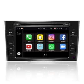 Car stereo GPS Nav Sat Android 11.0  Peugeot 408