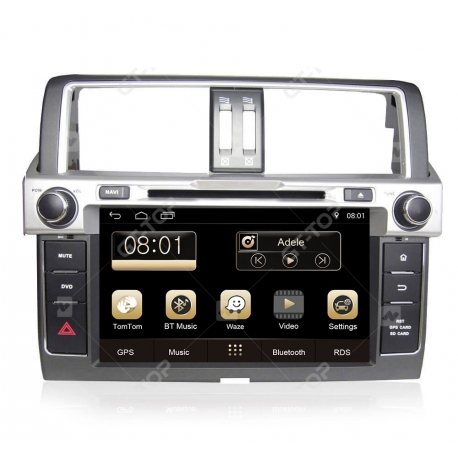 Car stereo GPS Nav Sat Android 11.0  Toyota Prado 2014