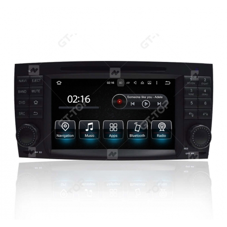 Car stereo GPS Nav Sat Android 10.0  CLK (1998-2006)