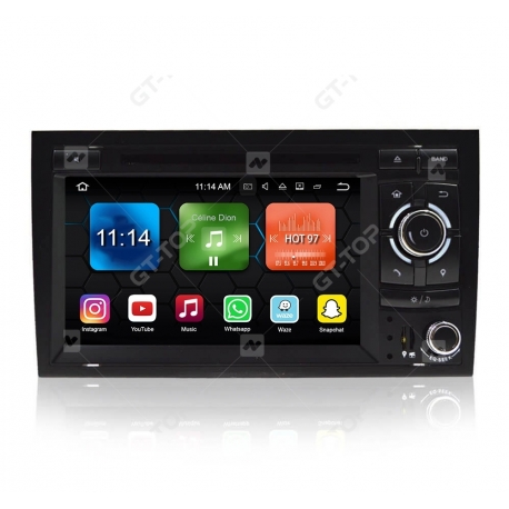 Car stereo Audi A4 GPS Nav Sat Android 11.0 (2002-2007)