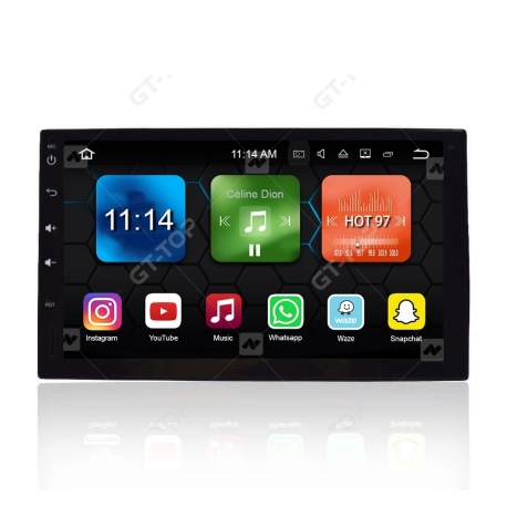 Car stereo GPS Nav Sat 2 DIN Android 11.0 