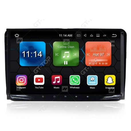 Car stereo GPS Nav Sat Android 11.0  VW Passat 2016