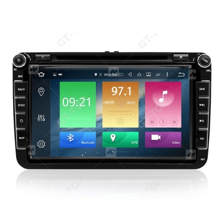 Car stereo GPS Nav Sat Android 11.0  VW EOS (2006-2013)