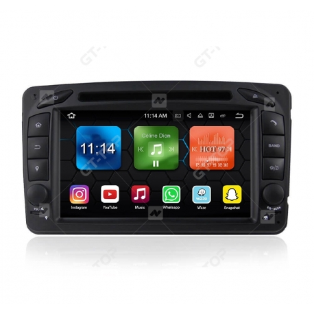 Car stereo GPS Nav Sat Android 10.0  Mercedes ML W163 (1998-2002)