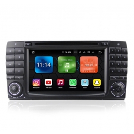 Car stereo GPS Nav Sat Android 11.0  Mercedes CL Class W215 (1998-2005)