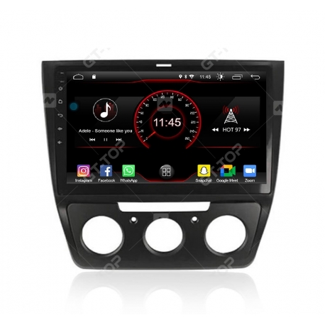 Car stereo GPS Nav Sat Android 11.0  Yeti (2014-2017)