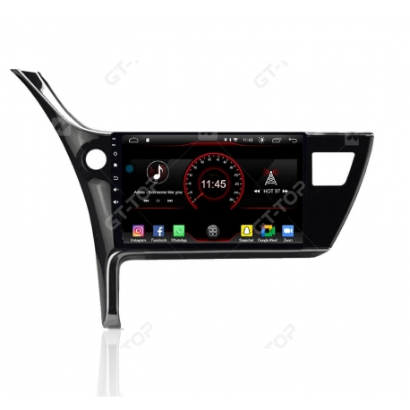 Car stereo Android 11.0  Corolla European version 2017
