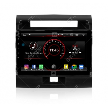Car stereo GPS Nav Sat Android 11.0  Land Cruiser 200 (2008-2012)