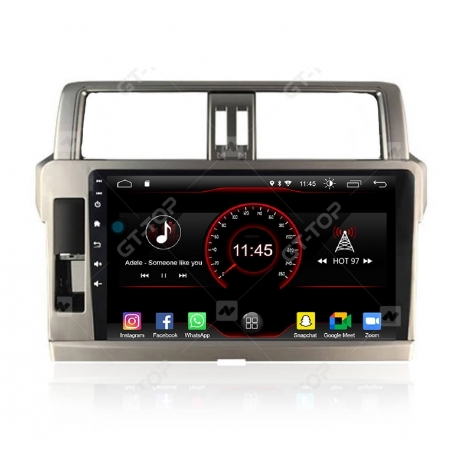 Car stereo Android 11.0  Prado 150 2014