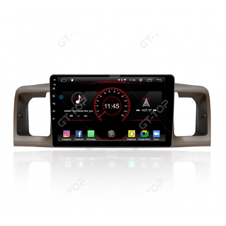 Car stereo GPS Nav Sat Android 11.0  Corolla 2007