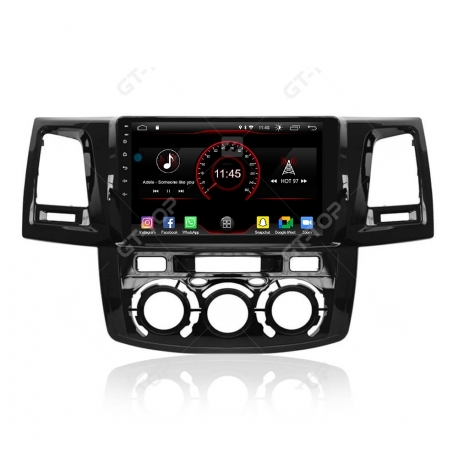 Car stereo GPS Nav Sat Android 11.0  Hilux 2012