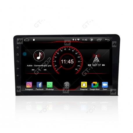 Car stereo GPS Nav Sat Android 11.0  Civic (2016-2018)