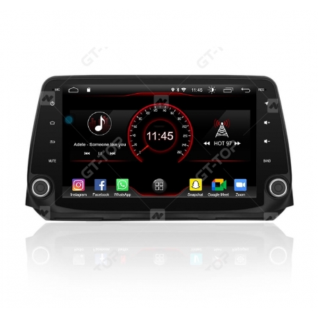 Car stereo GPS Nav Sat Android 11.0  Elantra (2019)