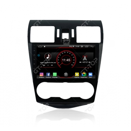 Car stereo GPS Nav Sat Android 11.0  Forester (2013-2015)