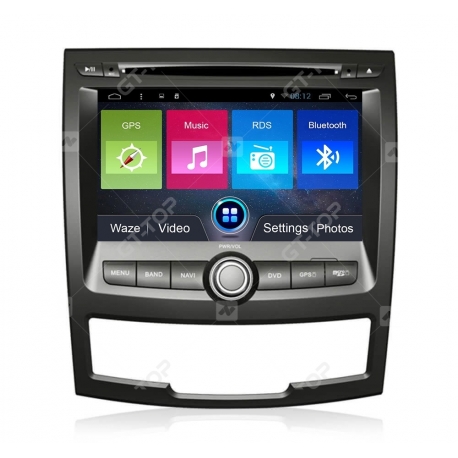 Car stereo GPS Nav Sat Android 10.0  SsangYong Korando