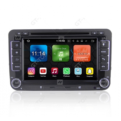 Car stereo GPS Nav Sat Android 11.0  VW Polo 5