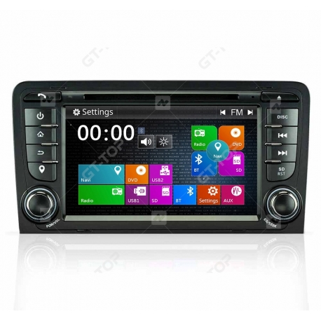 Car stereo GPS Nav Sat Audi A3 (2003-2013)