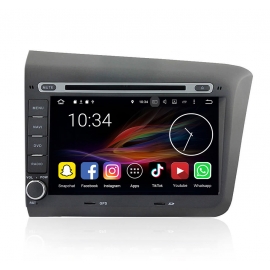 Car stereo GPS Nav Sat Android 11.0  Honda Civic 2012