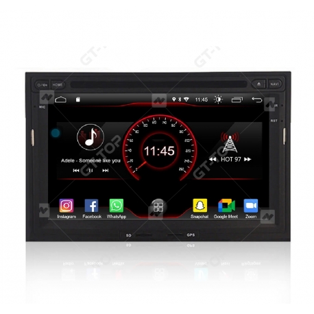 Car stereo Android 11.0  Citroën C3 (2010-2016)