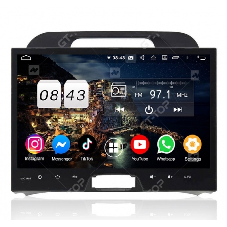 Car stereo Android 10.0  Kia Sportage (2010-2012)