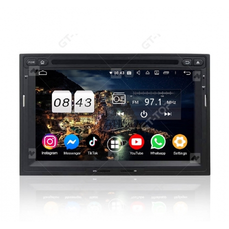 Car stereo Android 10.0  Peugeot 5008 (2010-2016)