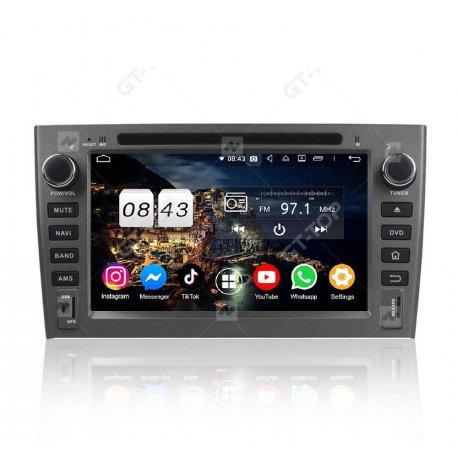 Car stereo Android 10.0  Peugeot 308 (2007-2010) 