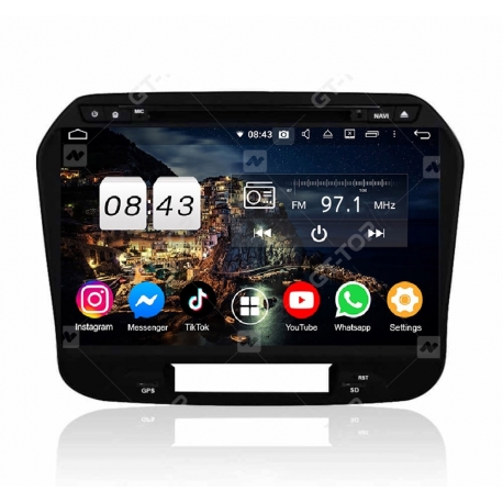 Car stereo Android 10.0  Suzuki Brezza (2015-2017)
