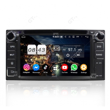 Car stereo Android 10.0  Toyota Previa (2006-2010)