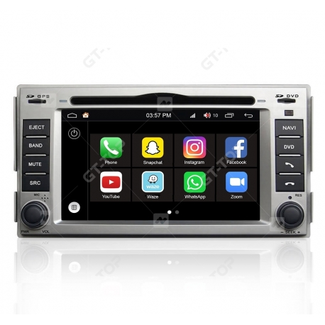 Car stereo Android 10.0  Santa Fe (2006-2012)