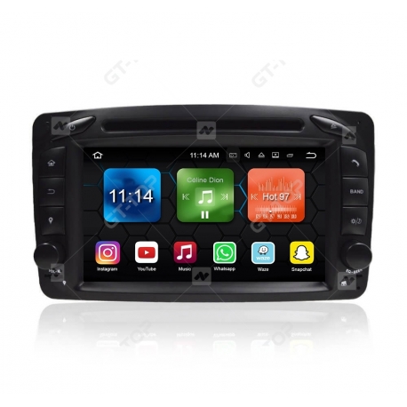 Car stereo GPS Nav Sat Android 10.0  Mercedes Viano (2004-2006)