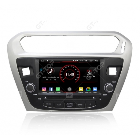 Car stereo Android 10.0  Citroën C-Elysée
